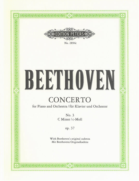 Concerto for Piano and Orchestra No.3 c-moll Op.37