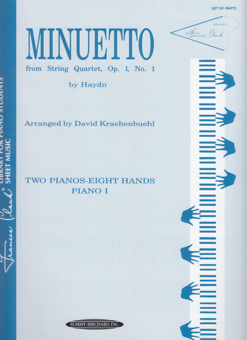 Minuetto from String Quartet, Op.1, No.1