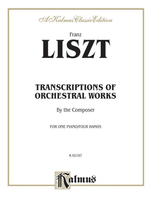 Transcriptions of Orchestral Works by the Composer (1P4H)