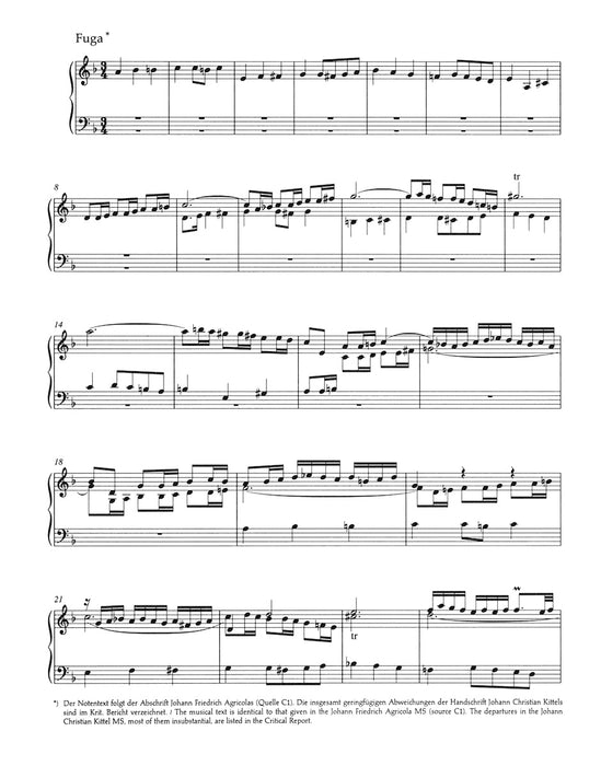 Chromatische Fantasie und Fuge d-Moll BWV903