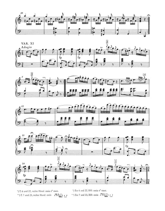 Ah, vous dirai-je Maman Twelve Variations in C major for Piano KV265(300e)