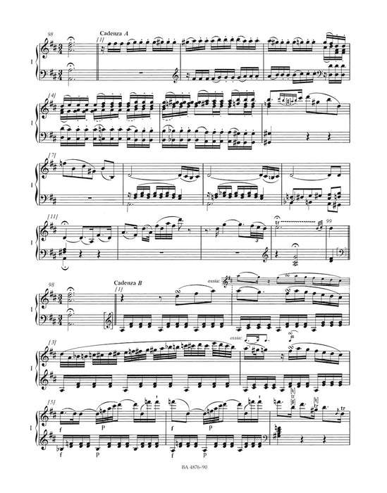 Konzert Nr.12 in A fur Klavier und Orchester KV414