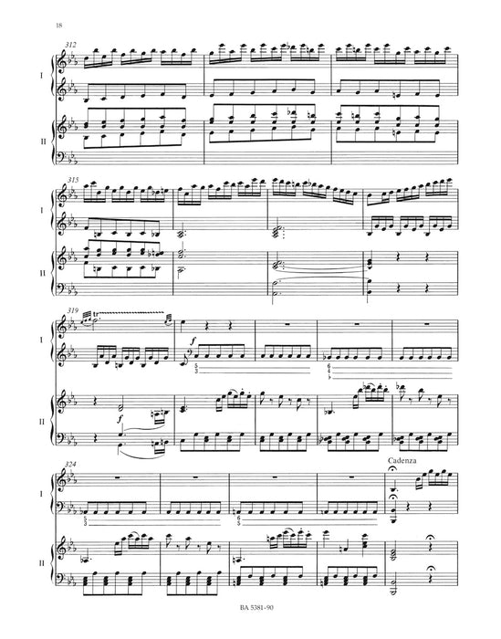 Konzert Nr.14 in Es fur Klavier und Orchester KV449