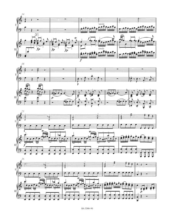 Konzert Nr.8 in C fur Klavier und Orchester"Lutzow-Konzert"  KV246