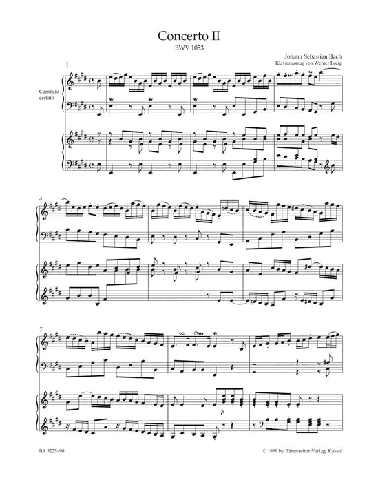 Concerto Nr.2 in E-dur BWV1053