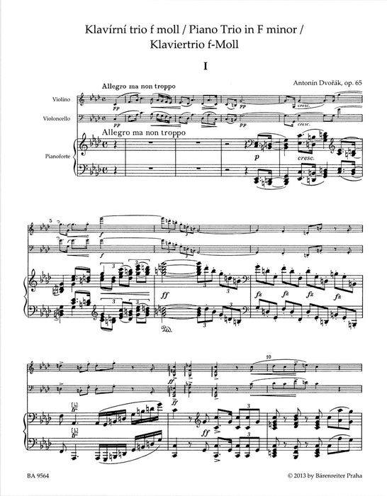 Piano Trio Op.65