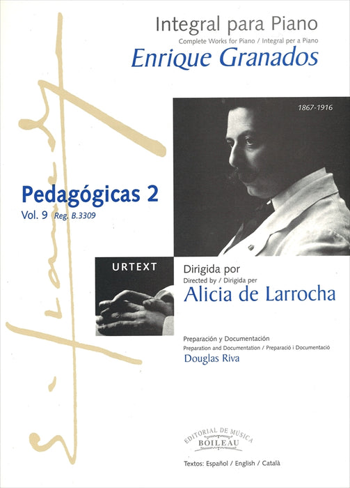 Integral para Piano Vol.9 Pedagogicas 2