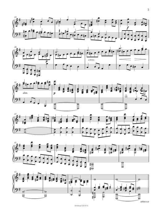 Piano Book in E minor