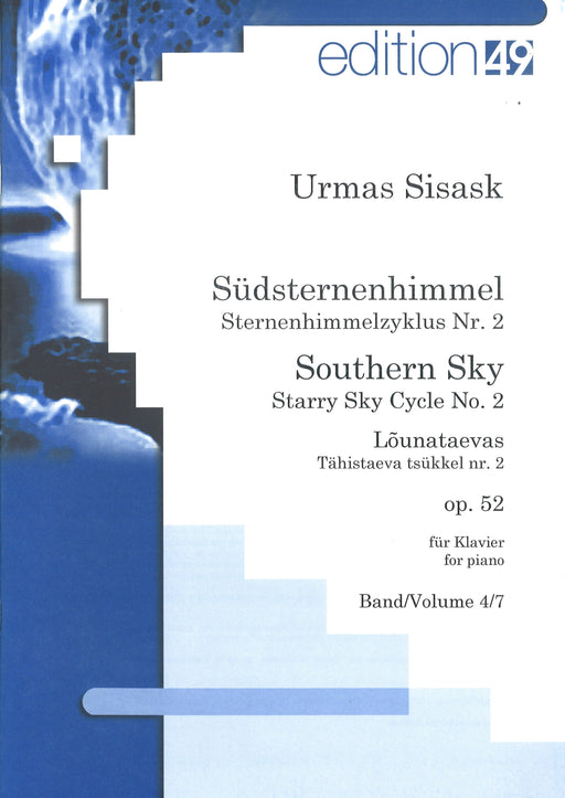 Starry Skay Cycle No.2 "Southern Sky" Op.52 Vol.4