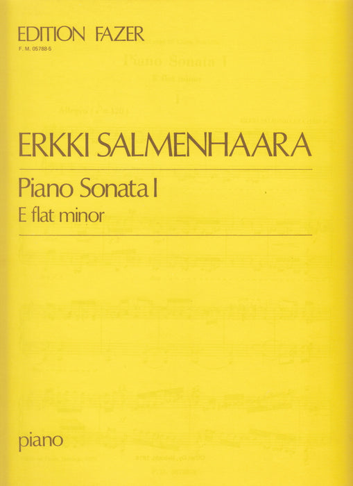 Piano Sonata 1　E flat minor