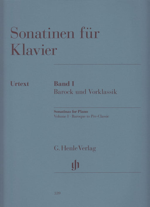 Sonatinen fur Klavier Band 1 Barock und Vorklassik