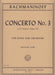 CONCERTO No.3 in D minor, Op.30 for Piano & Orchestra