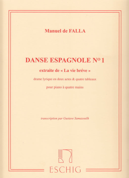 Danse Espagnole No.1 extraite de "La vie breve" (1P4H)