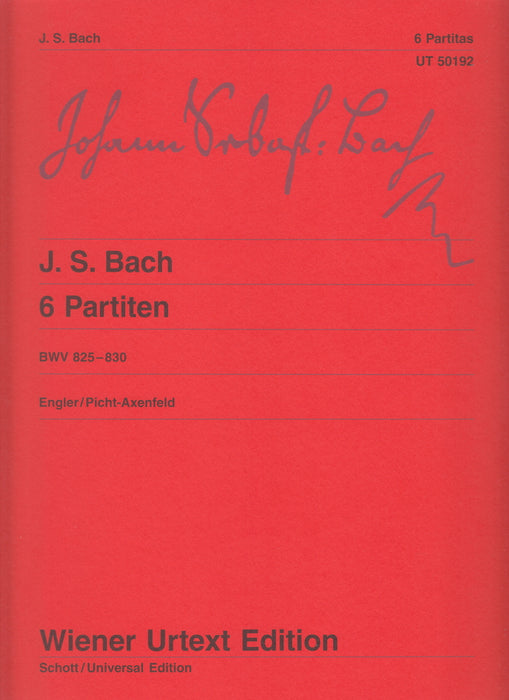 6 Partitas　BWV 825-830