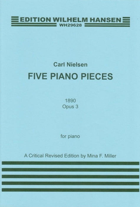 5 Piano Pieces 1890 Op.3