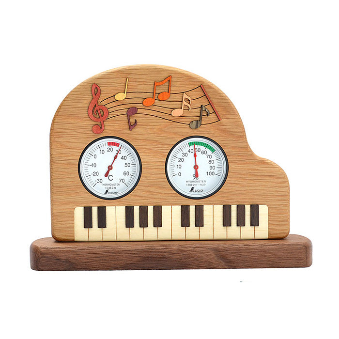 グランドピアノ温湿度計