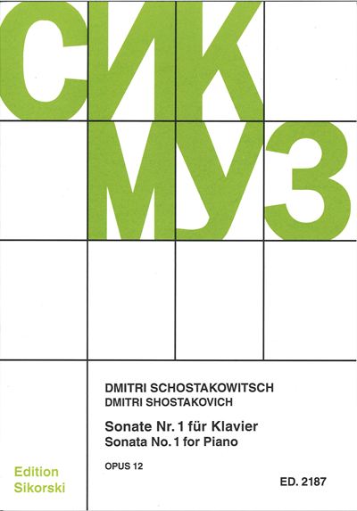 Sonata No.1 Op.12