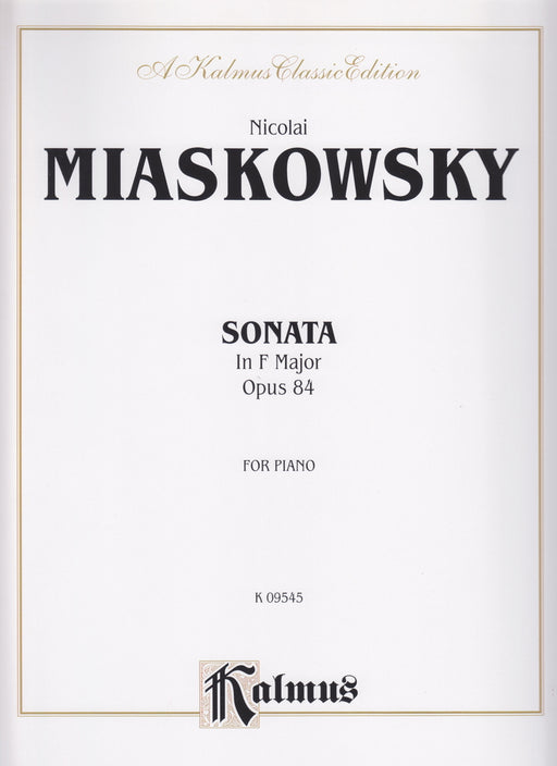 Sonata in F Major, Op.84