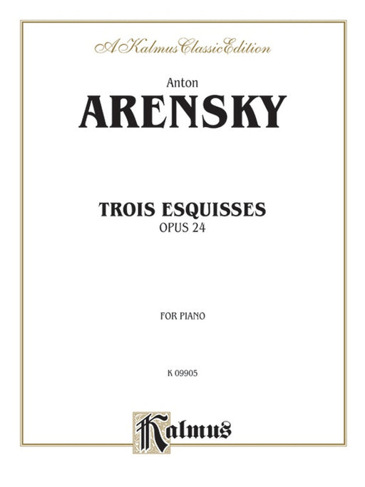 3 Esquisses, Op.24