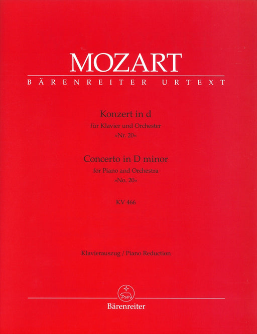 Konzert Nr.20 in d fur Klavier und Orchester KV466