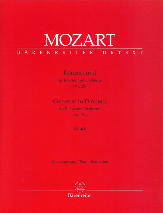 Konzert Nr.20 in d fur Klavier und Orchester KV466