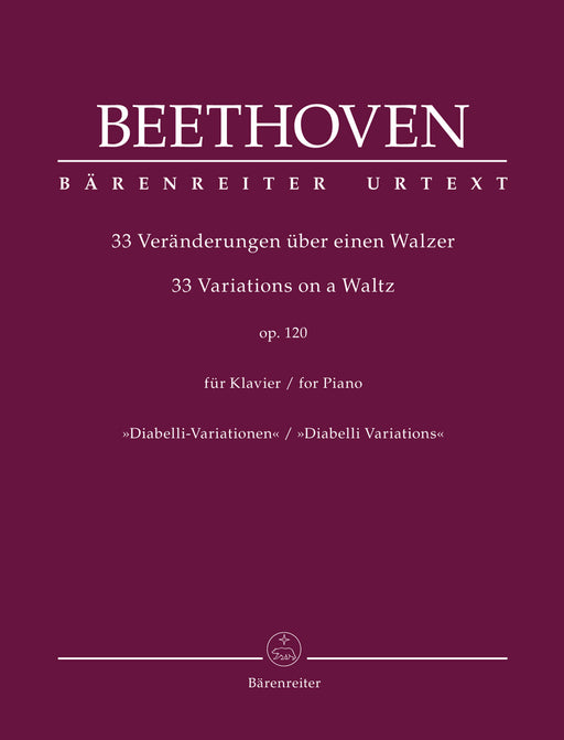33 Variations on a Waltz op. 120 "Diabelli Variations"