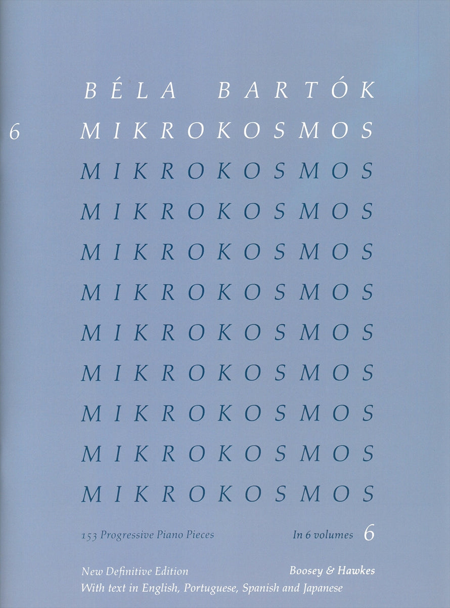 Mikrokosmos Vol.6 No.140-153 - ミクロコスモス 第6巻 （日本語付 
