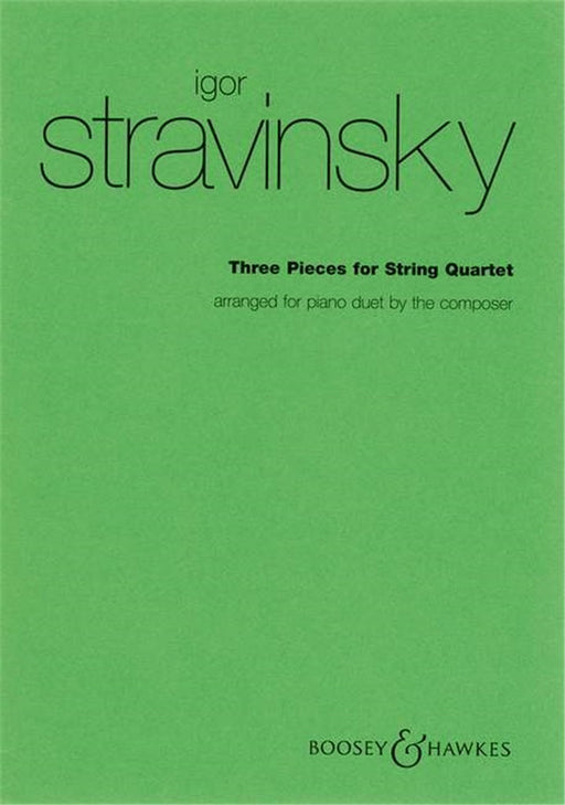 Three Pieces for String Quartet(1P4H)