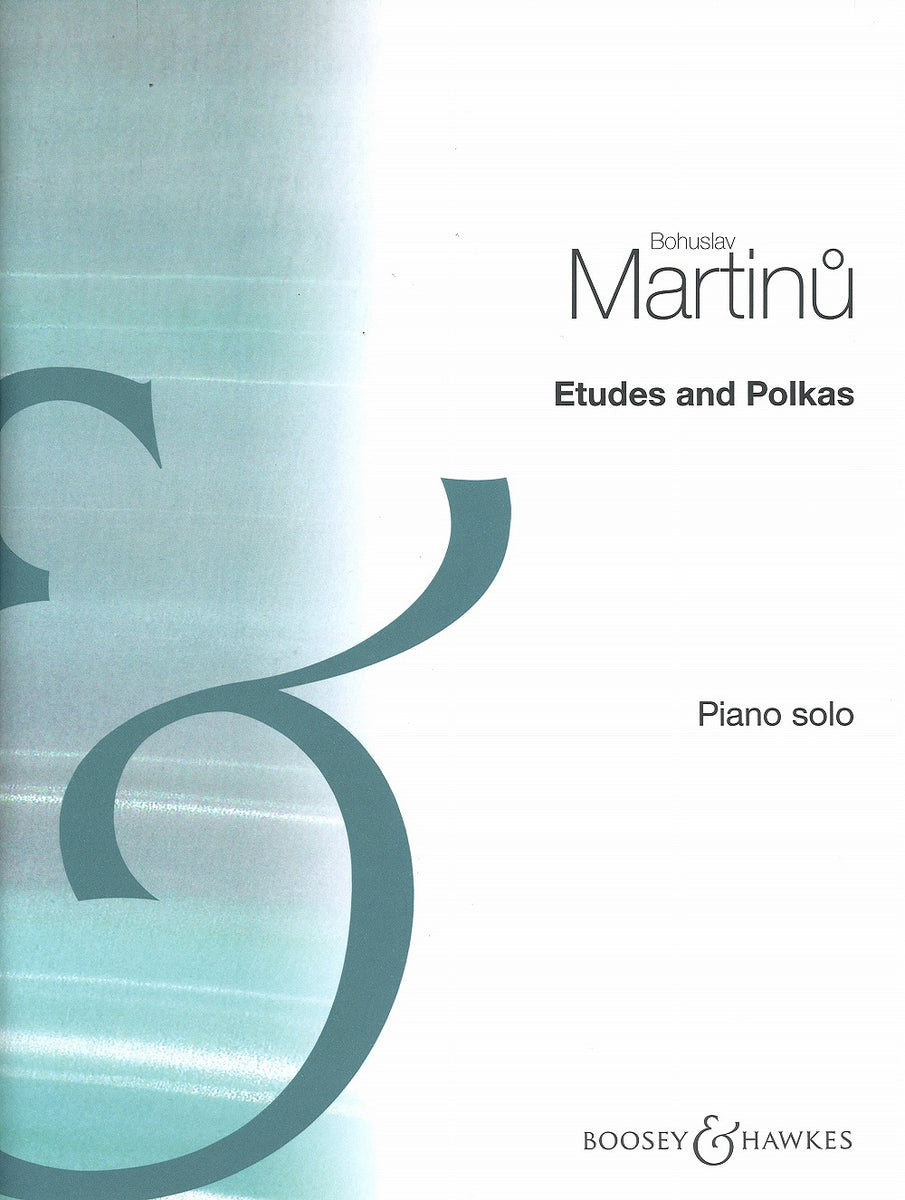 Etudes and Polkas - 練習曲とポルカ - マルティヌー — 楽譜専門店 