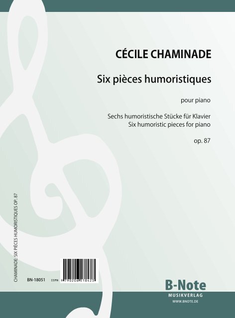 6 humorous pieces op.87