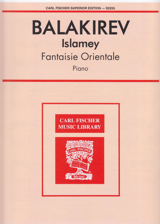 Islamey - Fantaisie Orientale for Piano