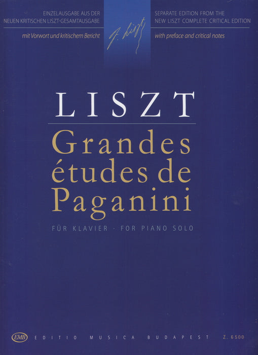 Grandes etudes de Paganini