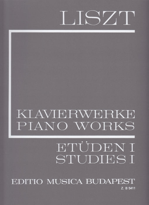 I/1 ETUDEN I LISZT:KLAVIERWERKE