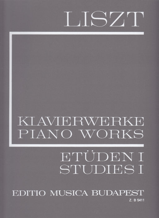 I/1 ETUDEN I LISZT:KLAVIERWERKE