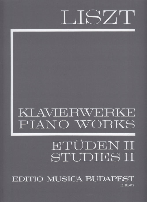 I/2 ETUDEN II LISZT:KLAVIERWERKE