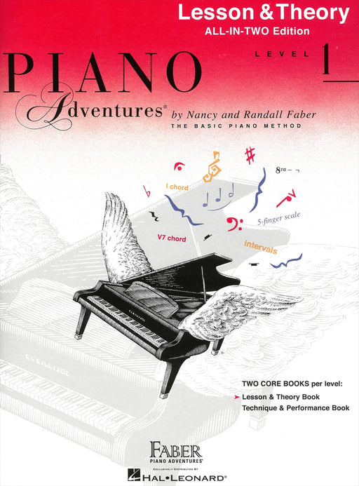 [英語版] Piano Adventure Lesson＆Theory Level 1 All-in-Two Edition[Audio版]