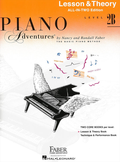 [英語版] Piano Adventure Lesson＆Theory Level 2B All-in-Two Edition[Audio版]