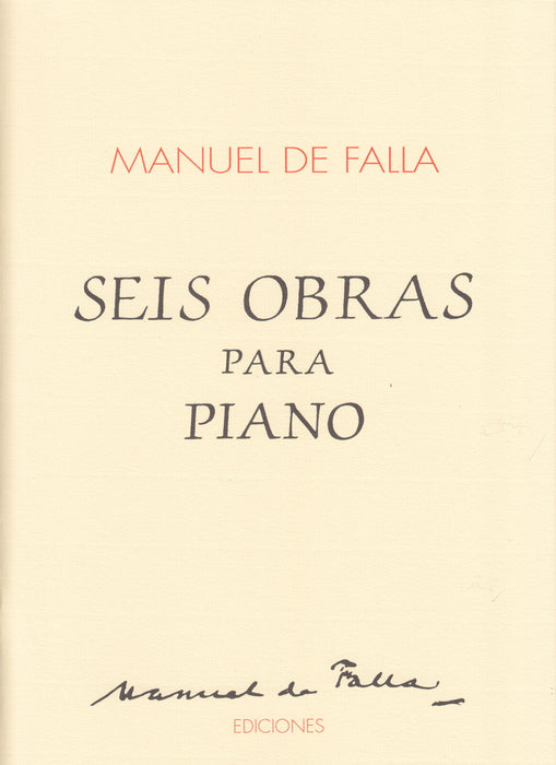 6 Obras para piano