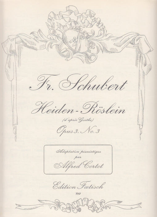 Heiden Roslein Op.3-3