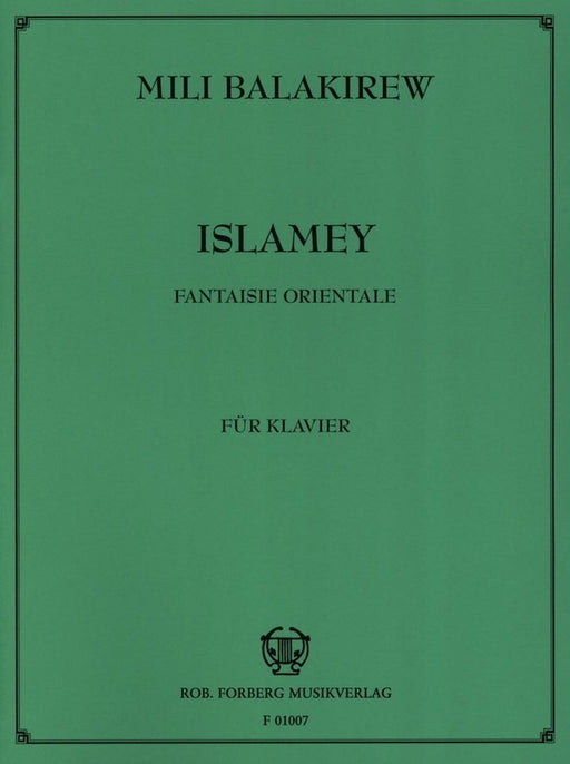 ISLAMEY FANTASIE ORIENTALE