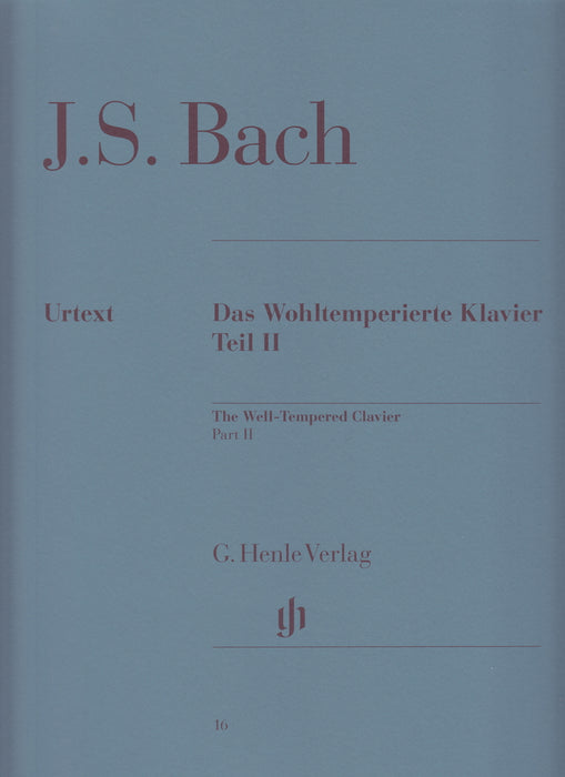 Das Wohltemperierte Klavier Teil 2