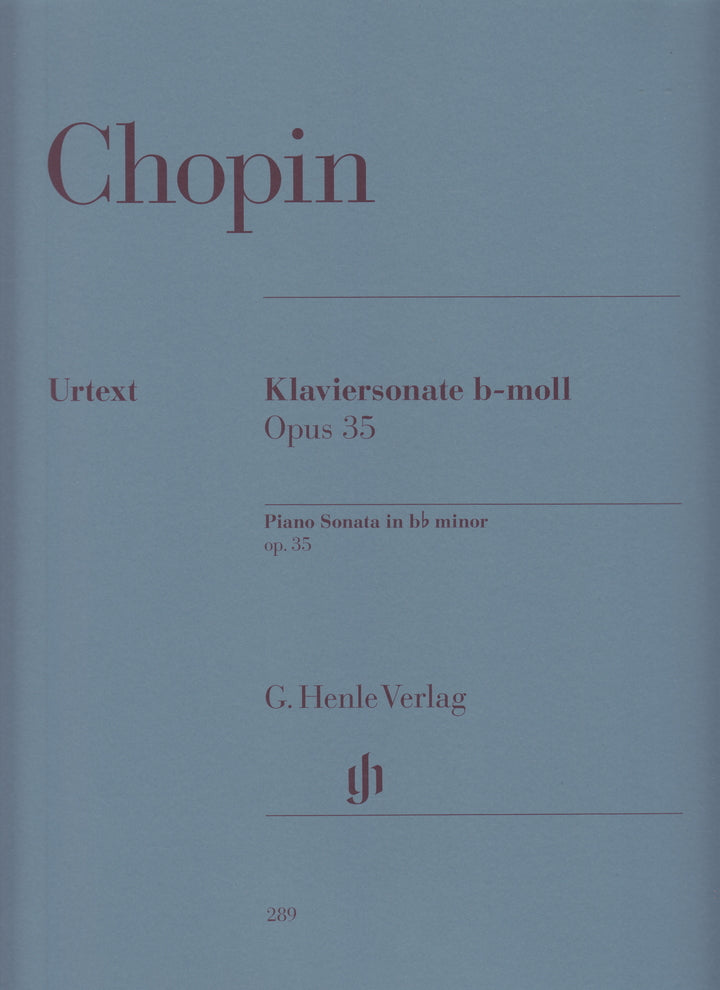 Klaviersonate b-moll Op.35 - ピアノソナタ 第2番 変ロ短調 作品35