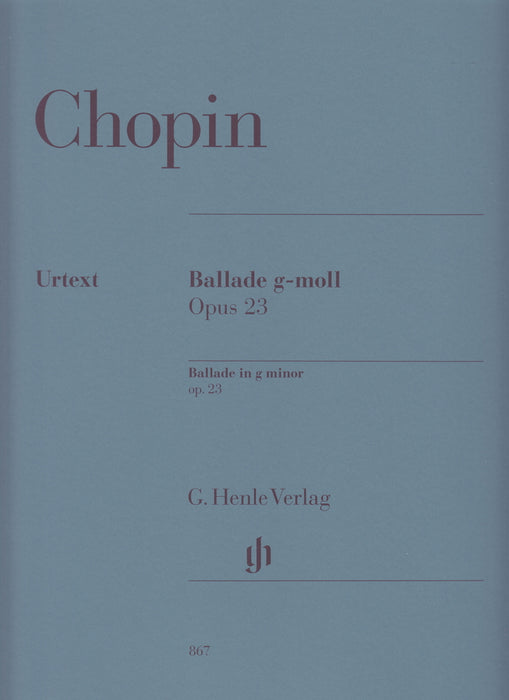 Ballade in g-moll Op.23