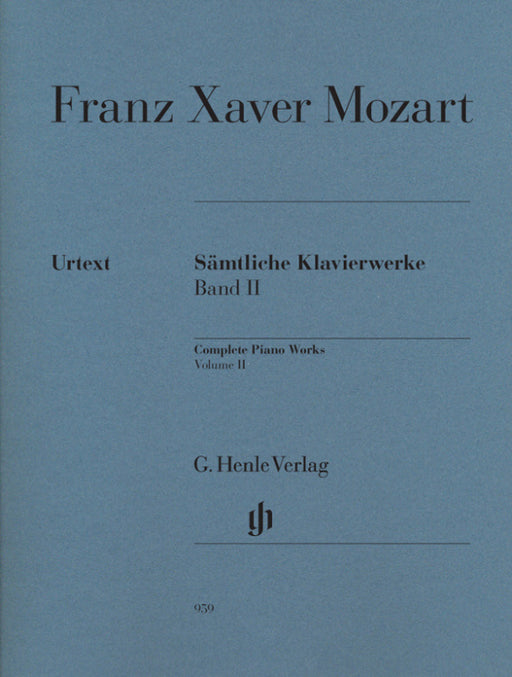 Samtliche Klavierwerke Band II