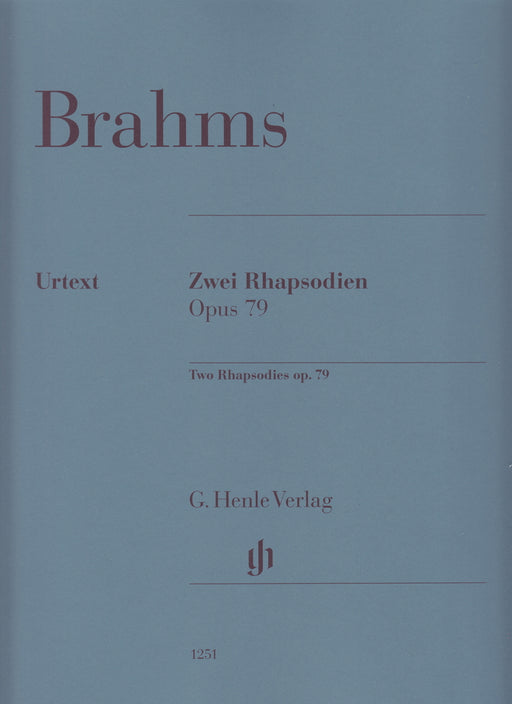 2 Rhapsodien Op.79