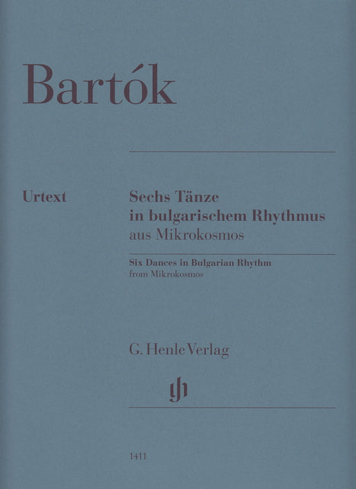 6 Tanze in bulgarischem Rhythmus aus Mikrokosmos