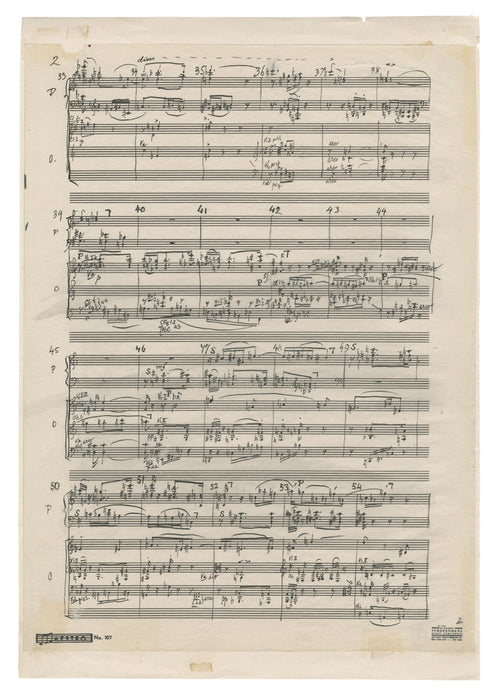 Concerto for Piano and Orchestra op.42 [Facsimile]