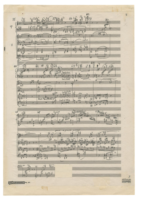 Concerto for Piano and Orchestra op.42 [Facsimile]