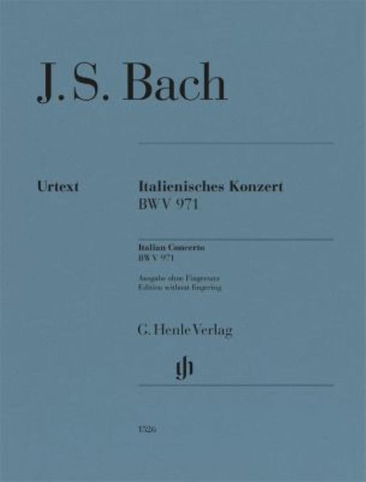 Italienisches Konzert BWV 971 (without fingering)