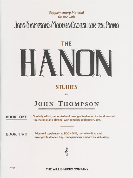 Hanon Studies Book One　-J.Thompson Madern Course